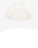 Mori Style Girls Lace Embroidered Base Layer Top - Image 5