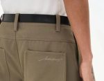 Unisex Lightweight Straight-Leg Trousers – Easy Care Classic Tailored Pants - Image 2