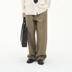 Unisex Lightweight Straight-Leg Trousers – Easy Care Classic Tailored Pants
