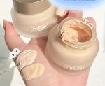 Genuine novo liquid foundation dry skin mixed oil skin concealer moisturizing long-lasting non-makeup bb cream. - Image 5