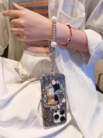 Luxury Pearl and Rhinestone Phone Lanyard, Wrist Strap, Exquisite Crystal Bracelet Chain, Phone Strap Pendant for Women - Image 2