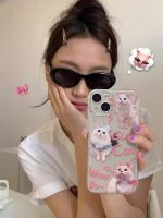 Pink Cat Silicone iPhone Case - Shockproof Cover - Image 4