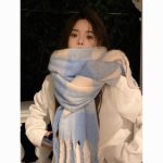 So Warm New Big Scarf for Women, Thickened Shawl, Dual-Use Versatile Korean Style Neck Scarf - Image 2