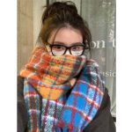 So Warm New Big Scarf for Women, Thickened Shawl, Dual-Use Versatile Korean Style Neck Scarf - Image 3