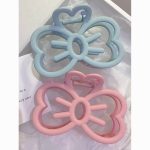 Simple Cute Bow Hairpin - Shark Clip for Hair Volume, Girl's Head Bun, Hair Accessory - Image 6