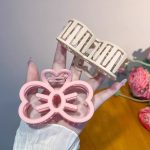 Simple Cute Bow Hairpin - Shark Clip for Hair Volume, Girl's Head Bun, Hair Accessory - Image 5