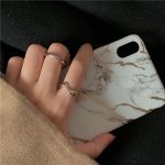 Minimalist Elegant - Trendy INS Cold Aesthetic, Adjustable Open Ring for Women - Image 2