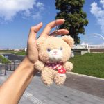 Cute Grid Rabbit Bear Keychain Pendant - Trendy & Creative Accessory for Backpack, Car Keys, Students & Couples - Image 5