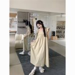 Sweet Backless Flutter Sleeve Bow Tie Dress – Summer Slimming A-Line Long Dress for Vacation - Image 8