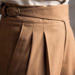 Naples Paris Buttoned Slim-Fit Business Trousers for Men - High-Waisted British Vintage Straight-Leg Casual Pants