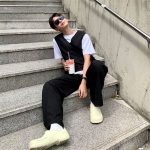 Casual Wide-Leg Trousers for Men - Loose-Fit Draping Pants, Korean & Hong Kong Style Trendy Suit Pants - Image 7