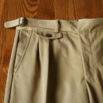 Gurkha Men’s Vintage Military Style Cargo Pants - Niche Mid-High Waist Loose Fit Cropped Casual Pants - Image 4