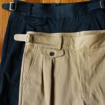 Gurkha Men’s Vintage Military Style Cargo Pants - Niche Mid-High Waist Loose Fit Cropped Casual Pants - Image 2