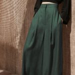 High-Waist Flowing Wide-Leg Pants for Women - Slimming Casual Floor-Length Trousers | Loose Pants - Image 2