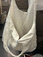 Floral Lace Canvas Tote Bag – Mori Girl Style Shoulder Bag for Spring/Summer - Image 2