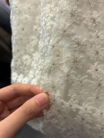 Floral Lace Canvas Tote Bag – Mori Girl Style Shoulder Bag for Spring/Summer - Image 3