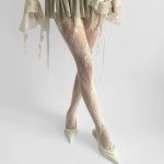 Lace Pantyhose – Hot Jacquard Mesh Tights in Melad Color Tone Stockings - Image 12