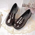 Uniity Brown JK Uniform Shoes - Lightweight Japanese School Loafers for Girls - Image 5