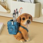 Cute Puppy Pen Holder Desk Decor – Student Stationery Gift for Teachers and Birthdays - Image 8