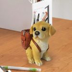 Cute Puppy Pen Holder Desk Decor – Student Stationery Gift for Teachers and Birthdays - Image 5