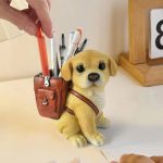 Cute Puppy Pen Holder Desk Decor – Student Stationery Gift for Teachers and Birthdays - Image 3