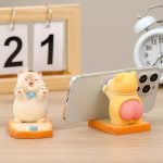 Cute Siamese Cat Phone Stand – Desktop & Bedside Decorative Holder - Image 8