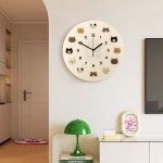 Cute Cartoon Cat Wall Clock – Silent Non-Ticking Quartz Creative Home Decor - Image 5