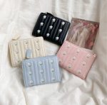 Embroidered Floral Short Wallet – Cute Fresh Small Purse for Women - Image 2