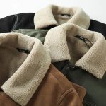 Men’s Faux Shearling Suede Jacket - Image 12