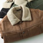 Men’s Faux Shearling Suede Jacket - Image 11