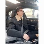Men’s Faux Shearling Suede Jacket - Image 2