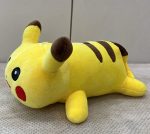 Yellow Striped Monster Collectible Plush Toy - Image 4