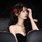 Red Rose Floral Hair Clip Retro Duckbill Hairpin - Image 3