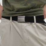 WASSUP Vintage Distressed Automatic Buckle Belt - Unisex Casual Alloy Canvas Woven Strap - Image 3
