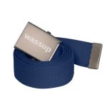 WASSUP Vintage Distressed Automatic Buckle Belt - Unisex Casual Alloy Canvas Woven Strap - Image 6