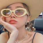 Ultra-Light GM Cat-Eye Sunglasses for Women -Inspired Eyewear, Bold & Fashion-Forward Statement Shades. - Image 6