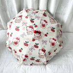 Hello Kitty Automatic Umbrella | Dual-Purpose UV Protection & Rain Shield, Cute & Stylish - Image 3