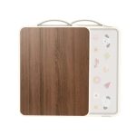 Premium Dual-Sided Black Walnut Cutting Board – Antibacterial, Mold-Resistant, Thick & Durable – Perfect for Home Kitchen Use. - Image 5