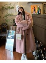 Eco-Friendly Faux Mink Fur Long Coat for Women, Thickened European Mink Fur, Loose Fit with Suit Collar - Image 3