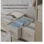 New Premium Hard Storage Box – Foldable PP Board Clothes and other Garments Organizer for Dorms and Wardrobes. - Image 2