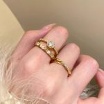 Round Pig Nose Open Ring for Women – Fashionable Statement Finger Ring - Image 7