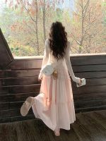 Spaghetti Strap Maxi Dress Set for Women - Image 8