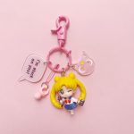Cute Sailor Moon Keychain – Korean INS Style Girly Car Keychain for Couples - Image 21