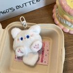 Cute Plush Long-Tail Cat Keychain – Soft Doll Pendant and Backpack Charm - Image 6