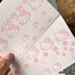 Hello Kitty Line Art Waterproof Crystal Transfer Stickers for Phone Case, Cup & Accessories - Image 8