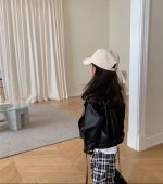 Faux Leather Biker Jacket - Image 13
