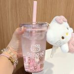 Hello Kitty Line Art Waterproof Crystal Transfer Stickers for Phone Case, Cup & Accessories - Image 9
