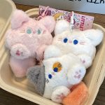 Cute Plush Long-Tail Cat Keychain – Soft Doll Pendant and Backpack Charm - Image 10