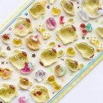 3D Crystal Resin Embossed Acrylic Cat DIY Sticker – Clear Glossy Decorative Decal - Image 5
