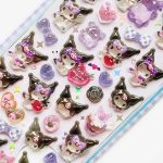 3D Crystal Resin Embossed Acrylic Cat DIY Sticker – Clear Glossy Decorative Decal - Image 4